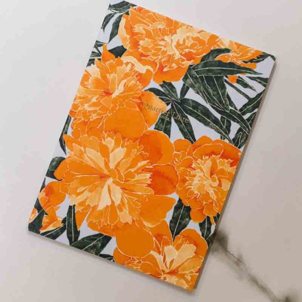 Quartier Libre - Carnet A6 Fleurs