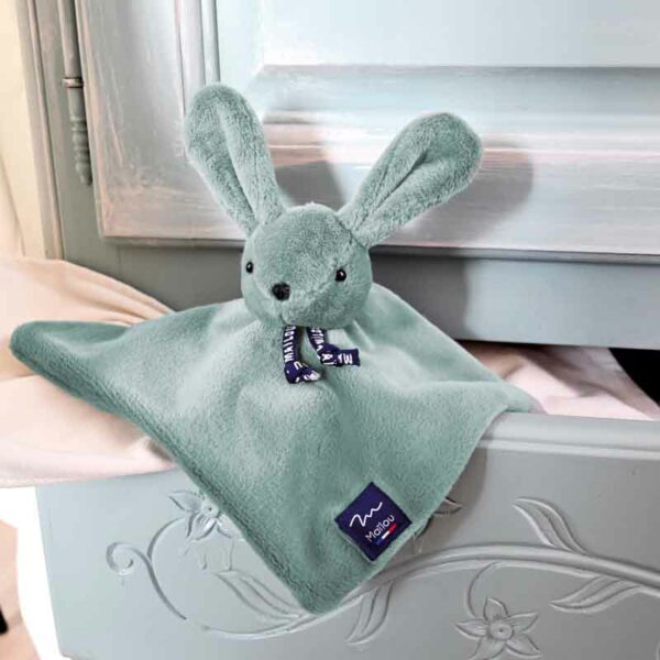 Mailou - Doudou Lapin vert