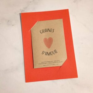 support terracotta pour sachet de graines