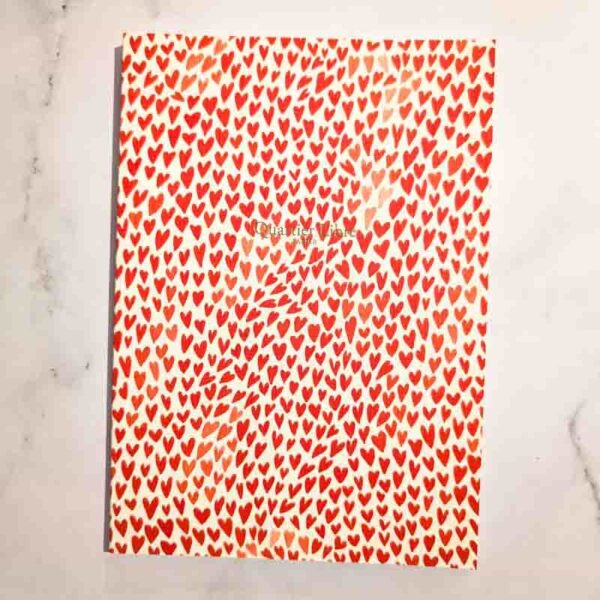 Quartier Libre - Carnet A5 Coeurs