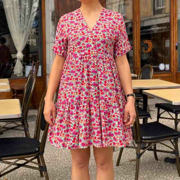 Robe bohème fleurie – Image 2
