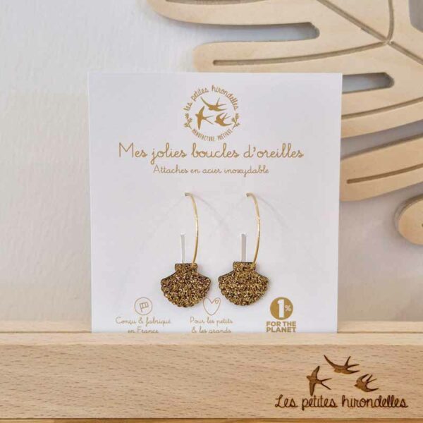 Les Petites Hirondelles - Créoles coquillages