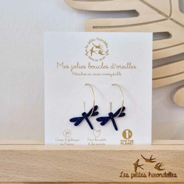Les Petites Hirondelles - Créoles libellules – Image 3