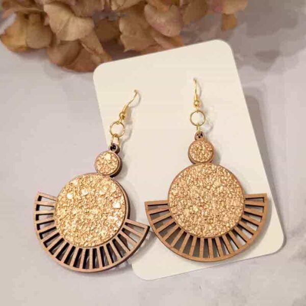 Martho - Boucles d'oreilles Rayonne – Image 2