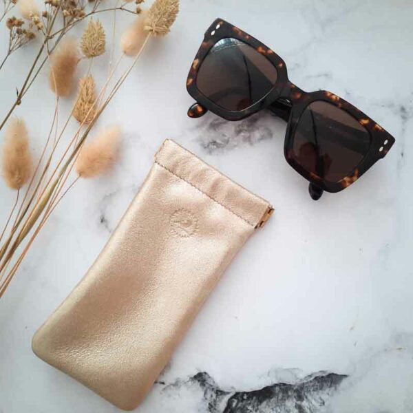 Etui à lunettes en cuir – Image 4