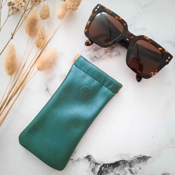 Etui à lunettes en cuir – Image 3