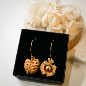 Virginie Fantino - Boucles d'oreilles "à demi"