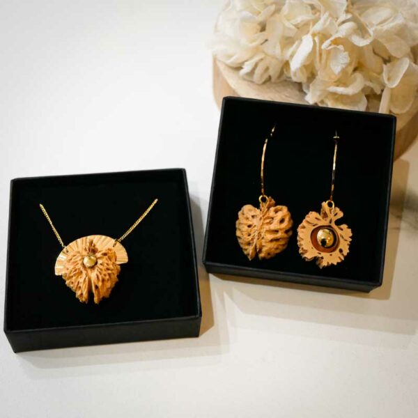 Virginie Fantino - Boucles d'oreilles "à demi" – Image 2