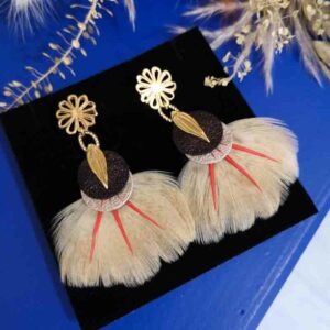 Fleur de Plumes - Boucles Pimpantes Faisane