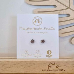 Les Petites Hirondelles - Puces d'oreilles étoiles