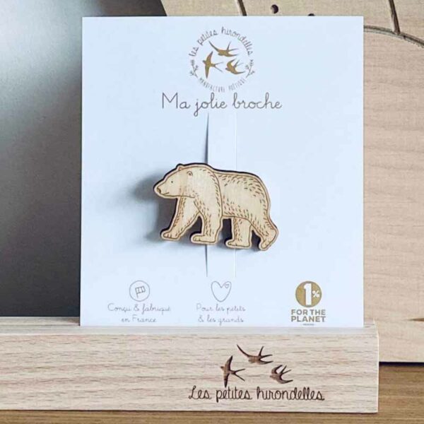 Broche et pin's en bois – Image 6