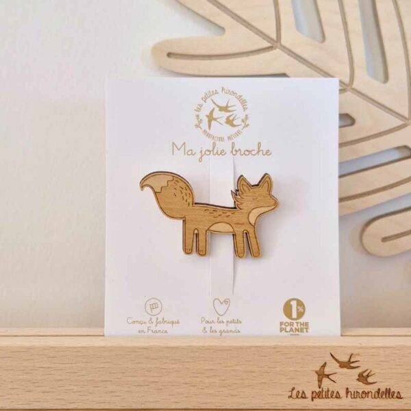 Broche et pin's en bois – Image 7