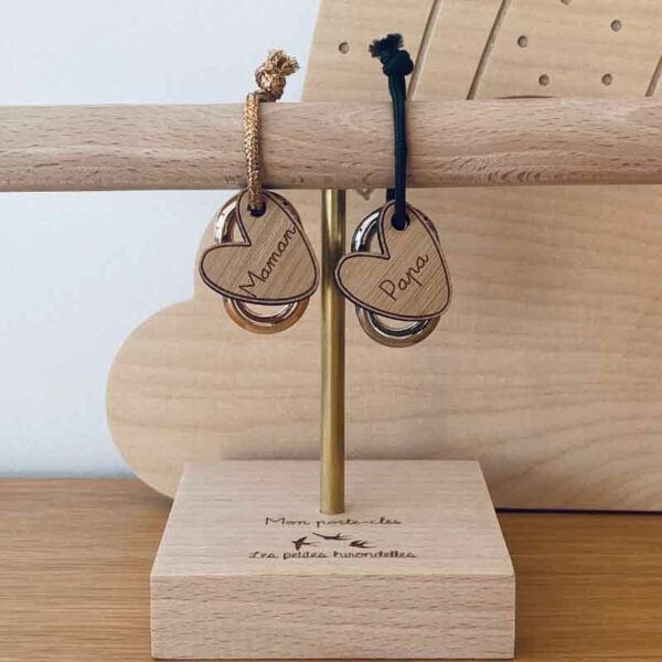 Porte-clés en bois – Image 12