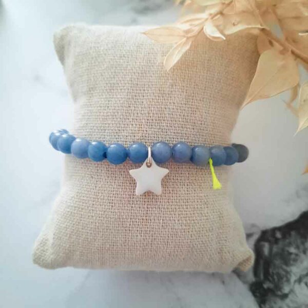 Margote céramiste - Bracelet aventurine
