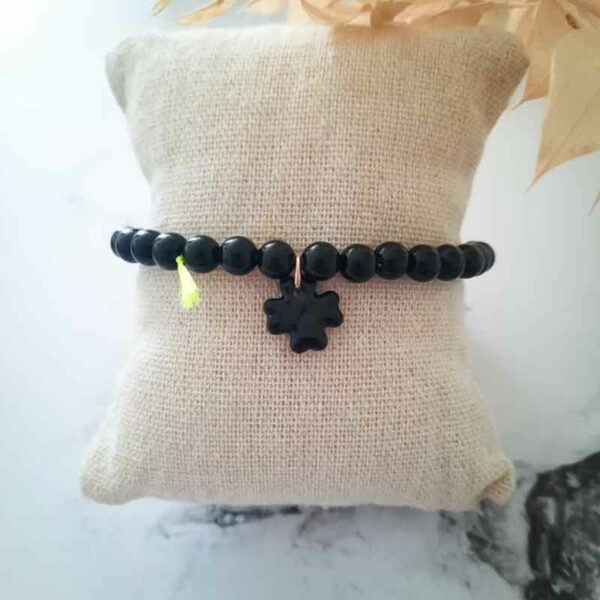 Margote céramiste - Bracelet onyx