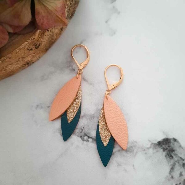 May & June - Boucles d'oreilles Saône
