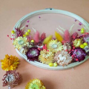 Atelier tambour fleuri