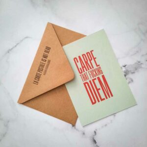 carte carpe diem