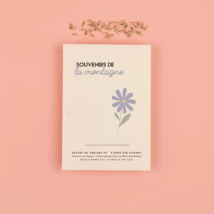 carte à semer souvenirs de la montagne