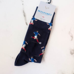 Bleu Forêt - Chaussettes Footballeurs - 43/46